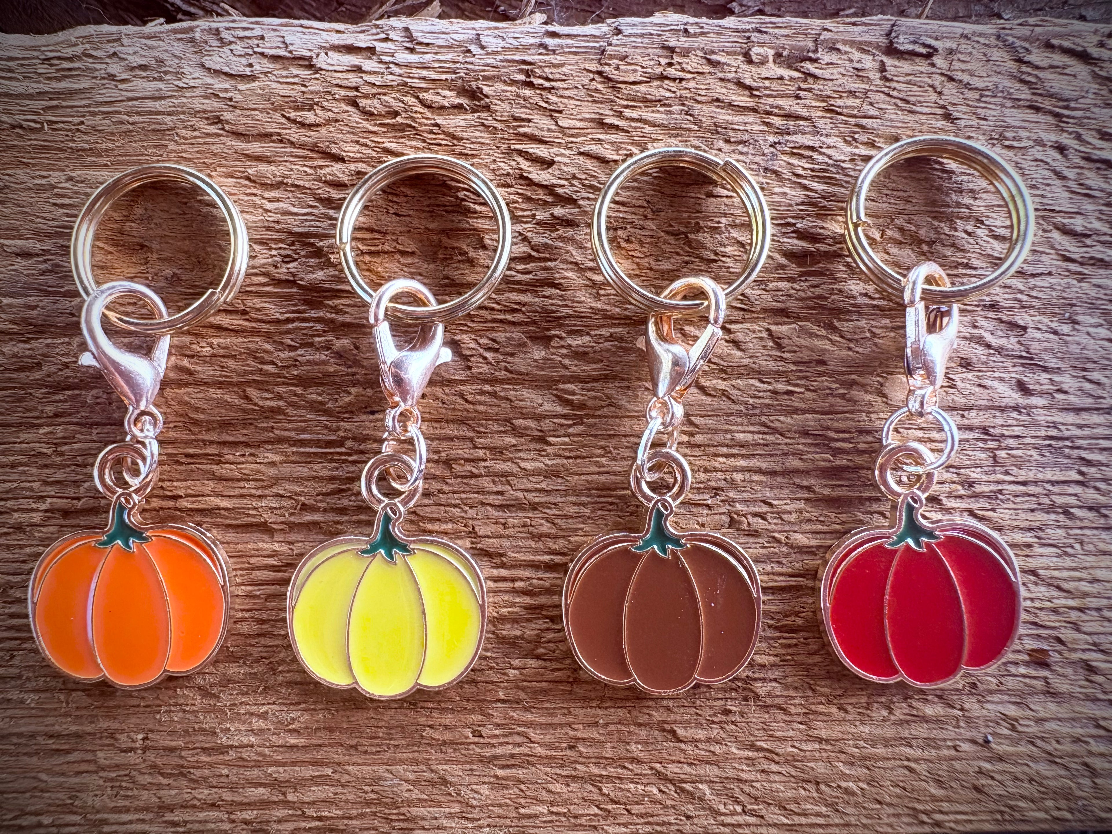 R&R Charm - Pumkpin: Red, Orange, Brown & Yellow
