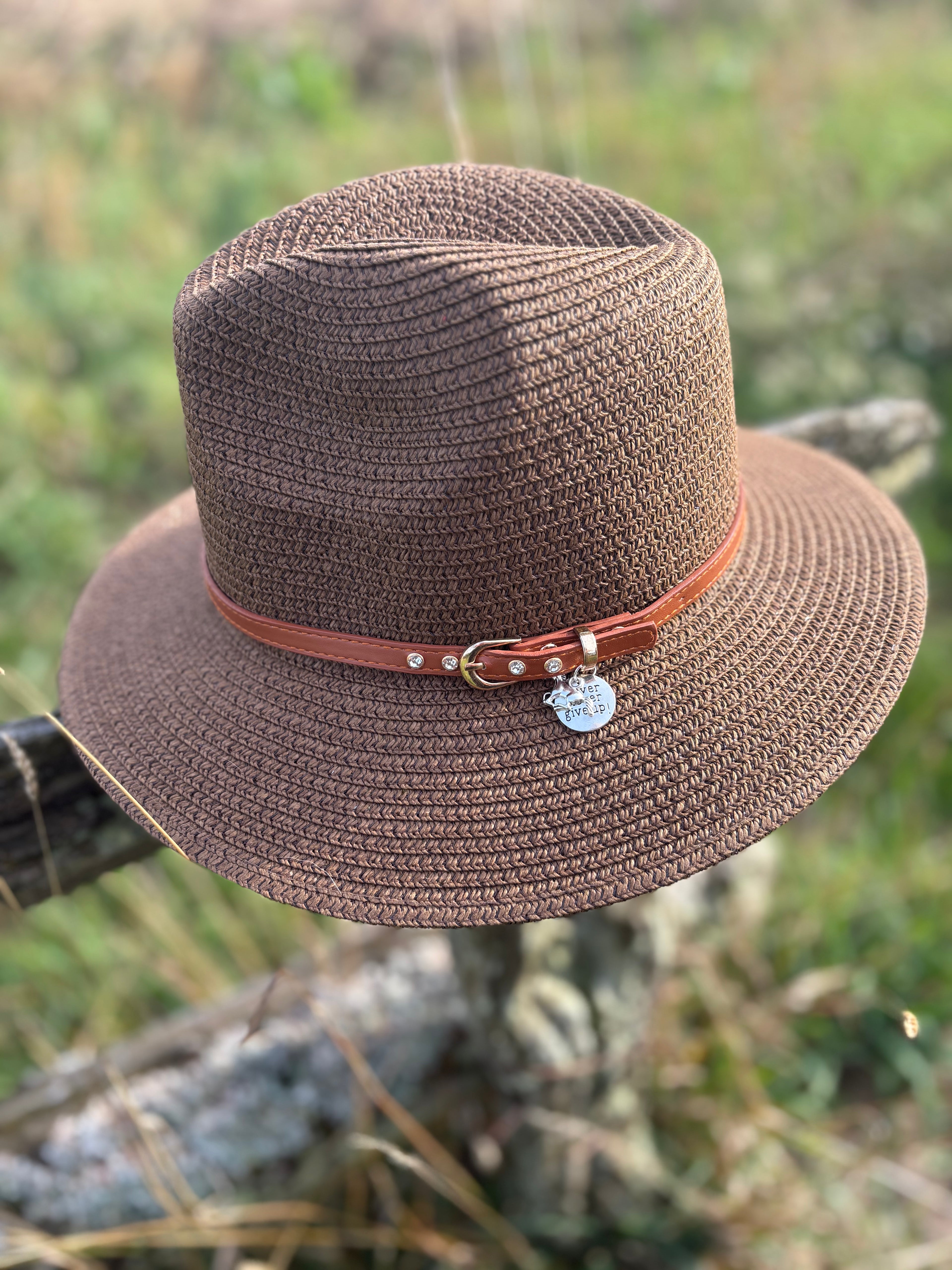 Charm Hat - Never Give Up