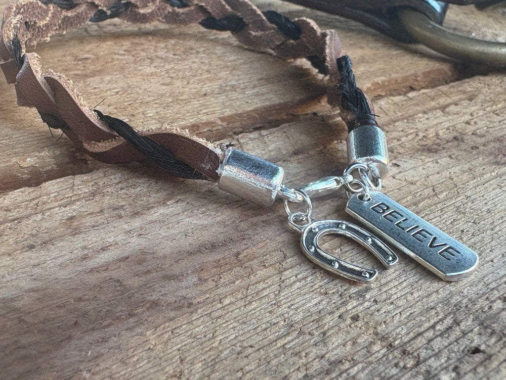 R&R Custom Horse Hair Braided Bracelet