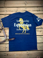 Connection Collection - Equestrian Navy & Gold Tee