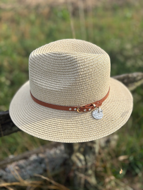 Charm Hat -  Brave, Strong, Happy
