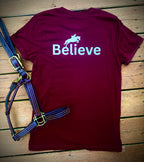 Connection Collection Believe Tee - Maroon