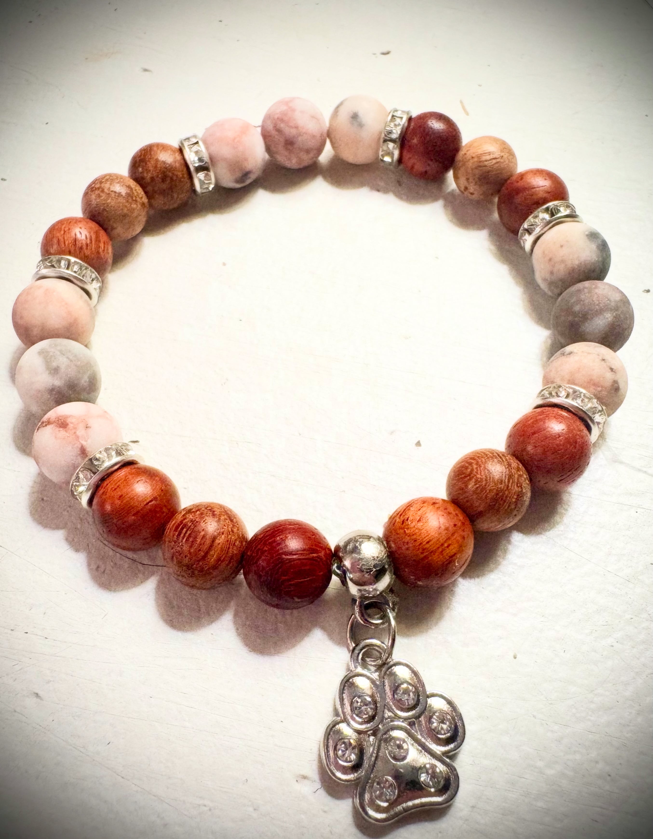 Kindness Collection - Beaded Dog Paw Bracelet